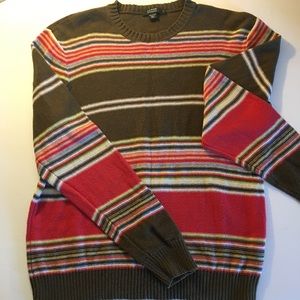 J. Crew striped pullover